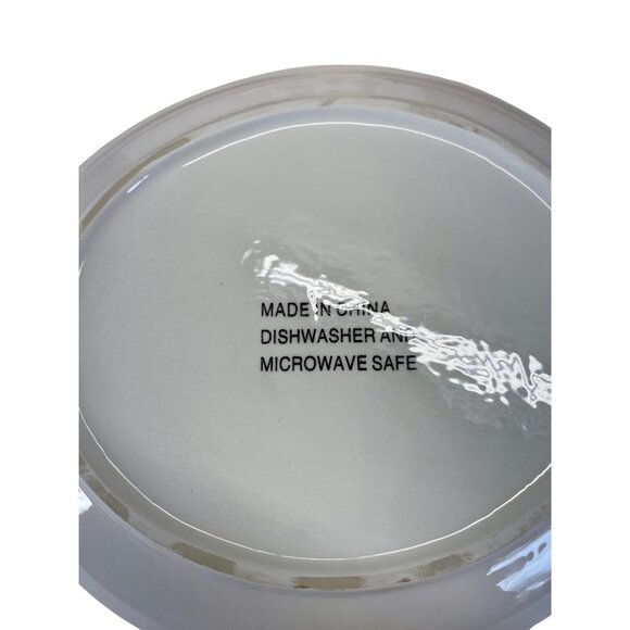 Set Of 4 Christmas Tree Appetizer 8 in Plates Vintage Sears NWB - Picture 5 of 5